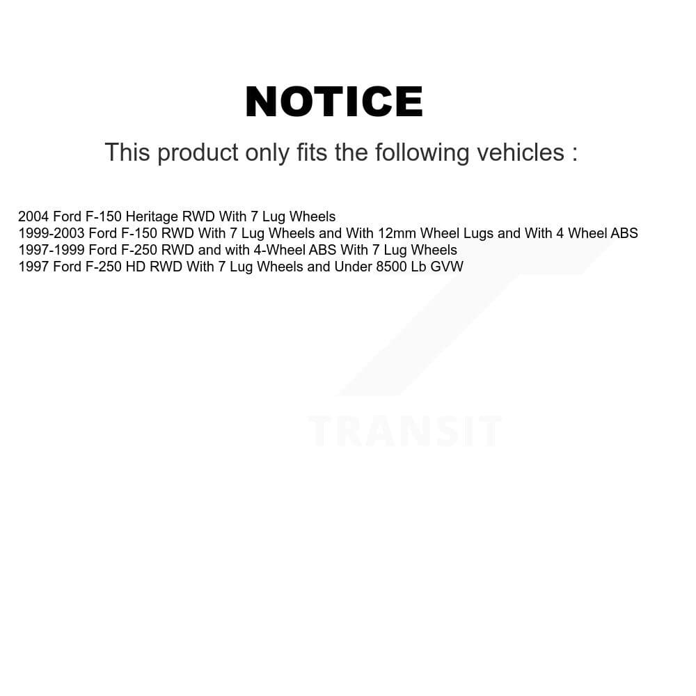 Transit Auto - K8T-100731 - Front Disc Brake Kits image 24