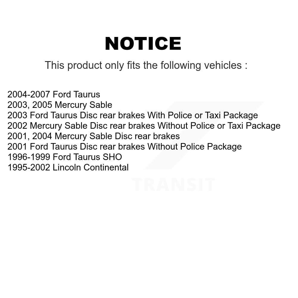 Transit Auto - K8T-100899 - Front and Rear Disc Brake Kits image 24