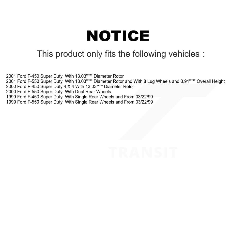 Transit Auto - K8T-100904 - Front and Rear Disc Brake Kits image 24