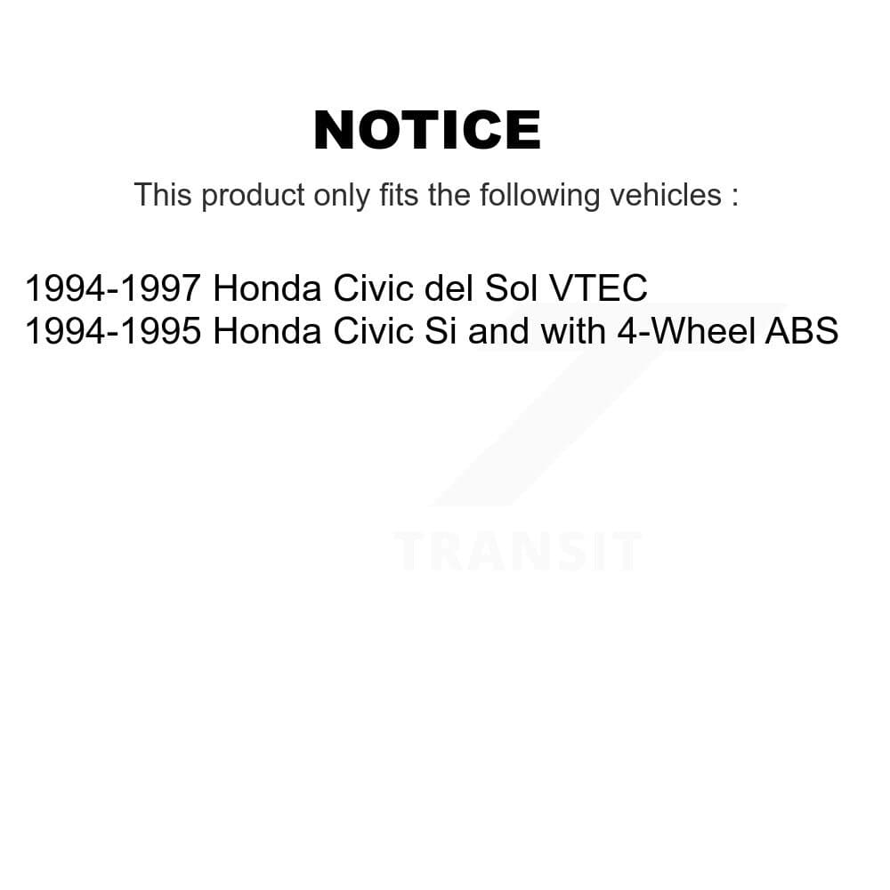 Transit Auto - K8T-101079 - Front and Rear Disc Brake Kits image 24