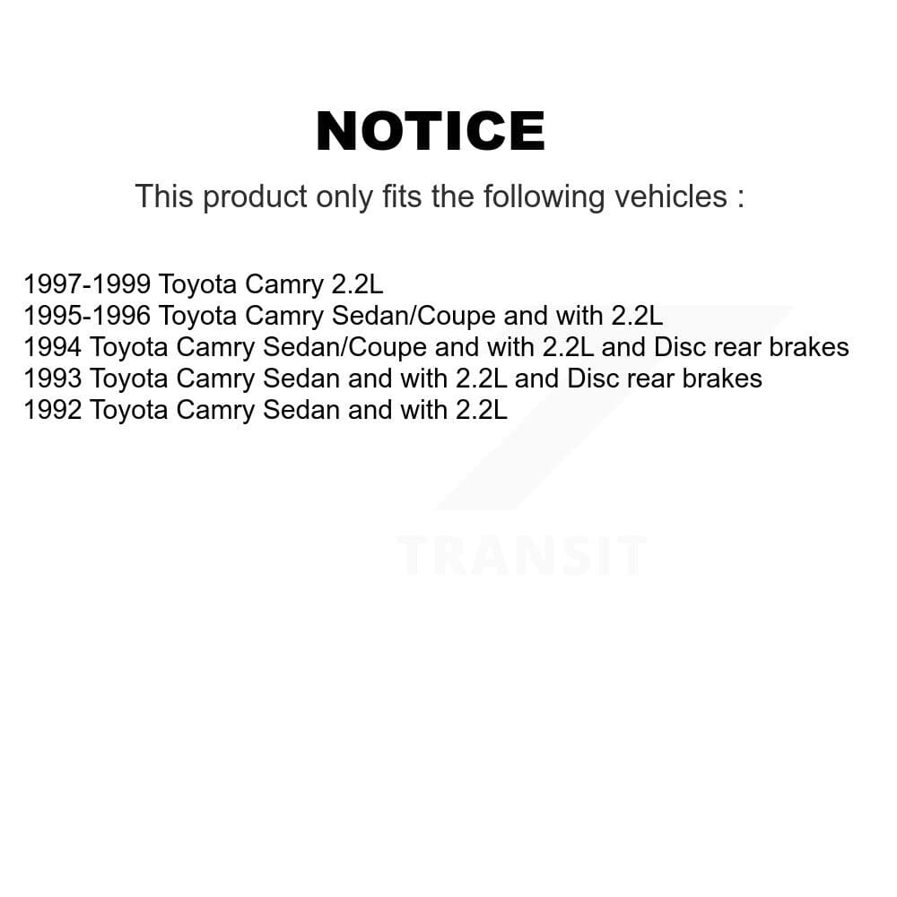 Transit Auto - K8T-101096 - Front and Rear Disc Brake Kits image 24