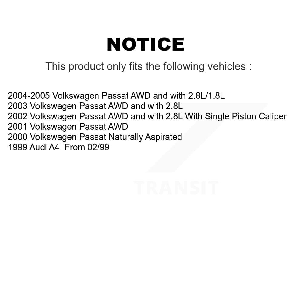 Transit Auto - K8T-101107 - Front and Rear Disc Brake Kits image 24