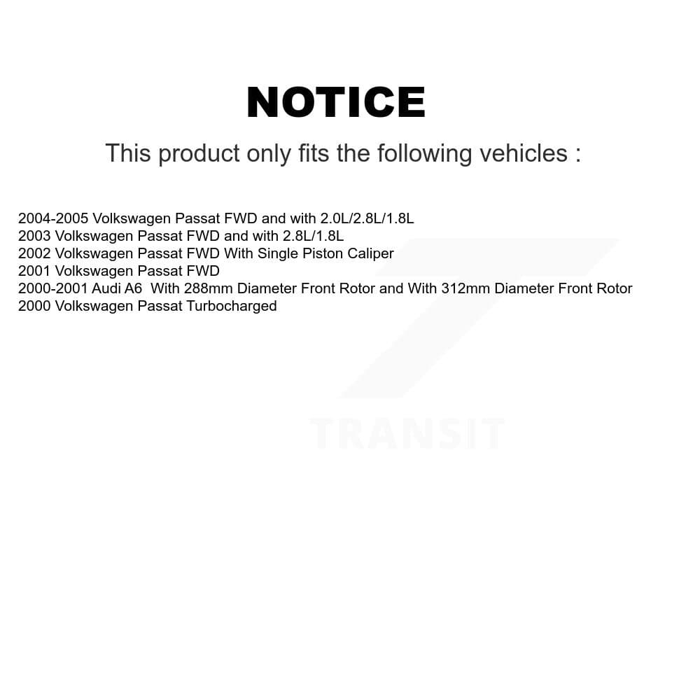 Transit Auto - K8T-101110 - Front and Rear Disc Brake Kits image 24