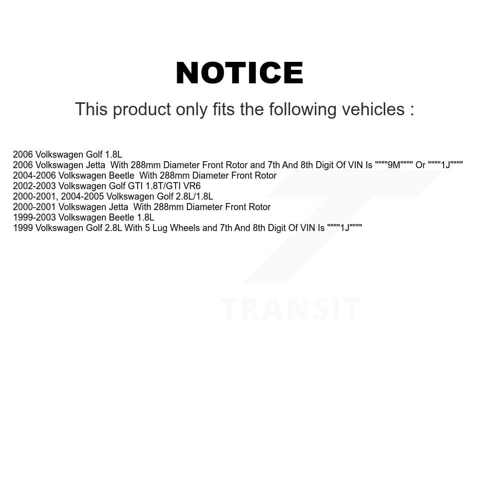 Transit Auto - K8T-101162 - Front and Rear Disc Brake Kits image 24