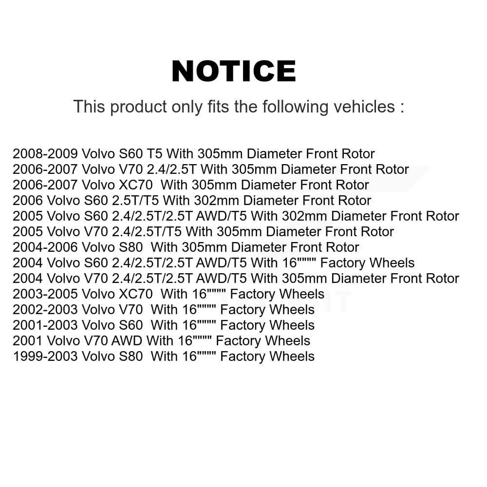 Transit Auto - K8T-101197 - Front and Rear Disc Brake Kits image 24