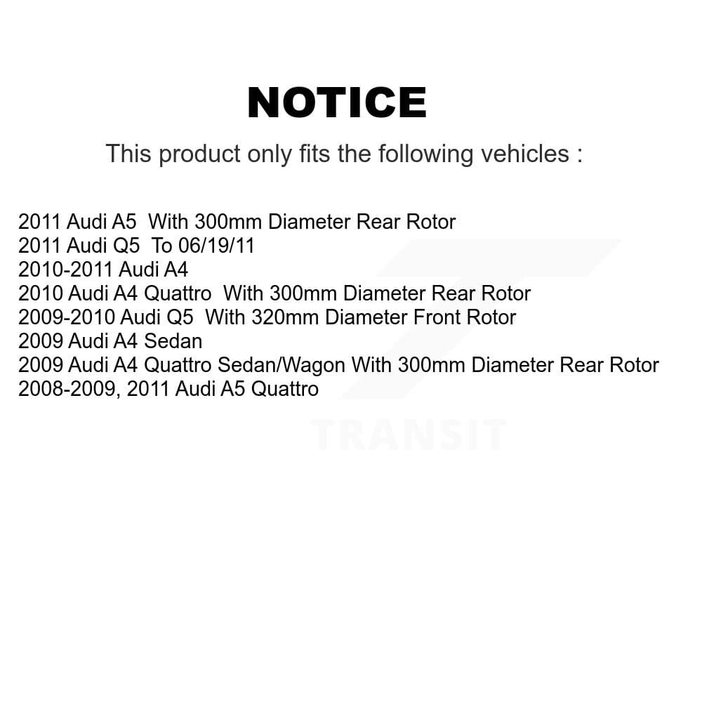 Transit Auto - K8T-101487 - Front and Rear Disc Brake Kits image 24