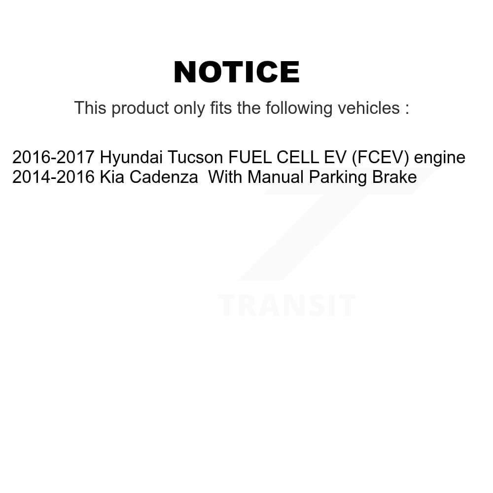 Transit Auto - K8T-101532 - Front and Rear Disc Brake Kits image 24