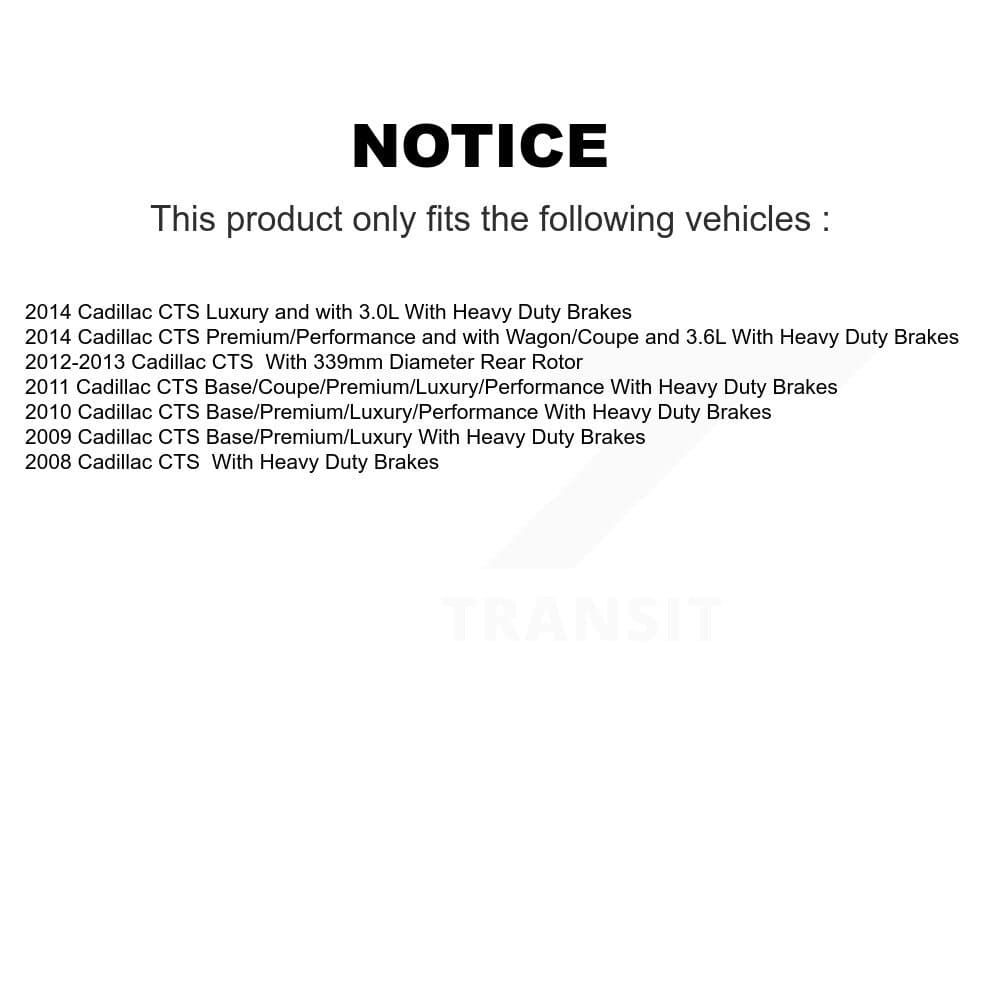 Transit Auto - K8T-101677 - Rear Disc Brake Kits image 24