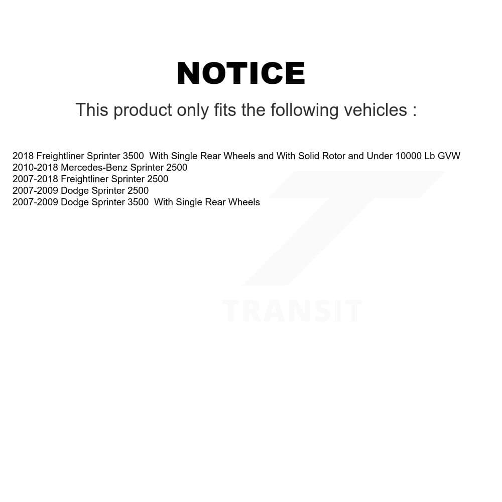 Transit Auto - K8T-101792 - Rear Disc Brake Kits image 24