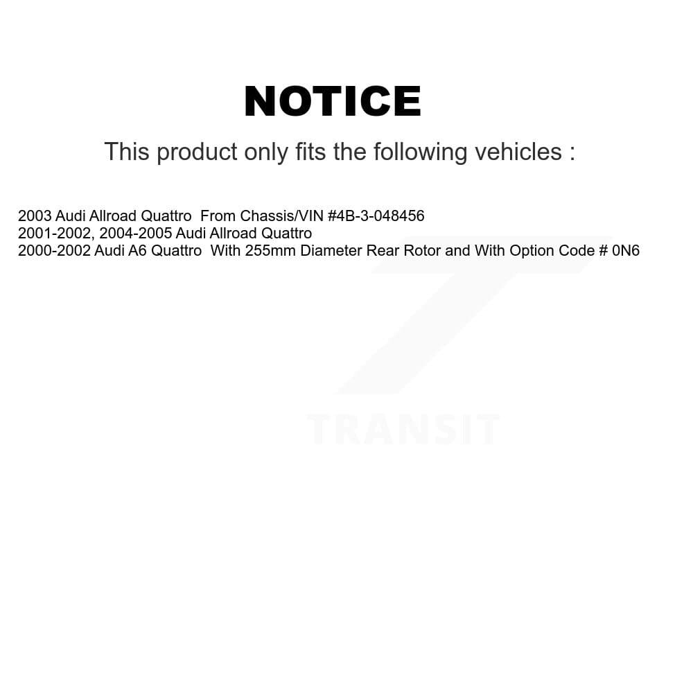 Transit Auto - K8T-101862 - Rear Disc Brake Kits image 24