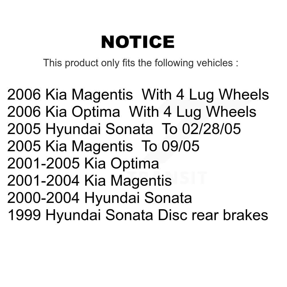 Transit Auto - K8T-101866 - Rear Disc Brake Kits image 24