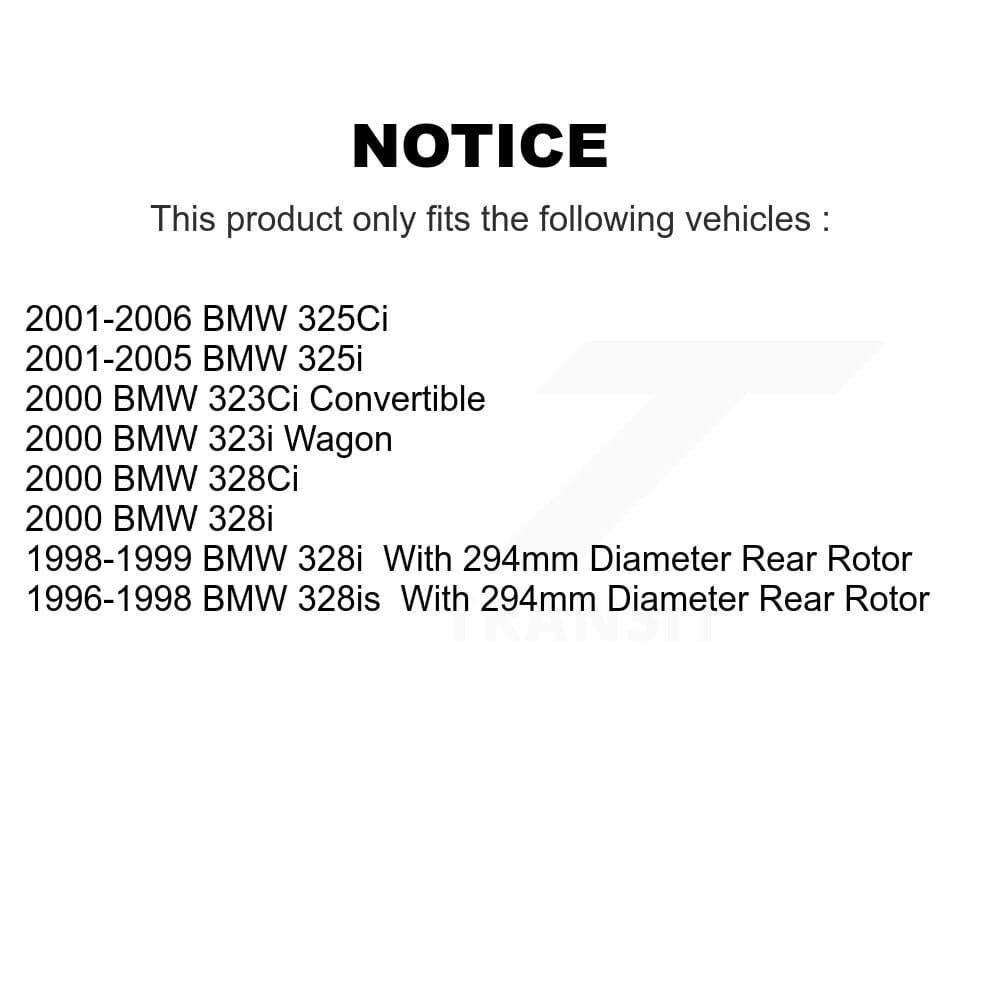 Transit Auto - K8T-101885 - Rear Disc Brake Kits image 24