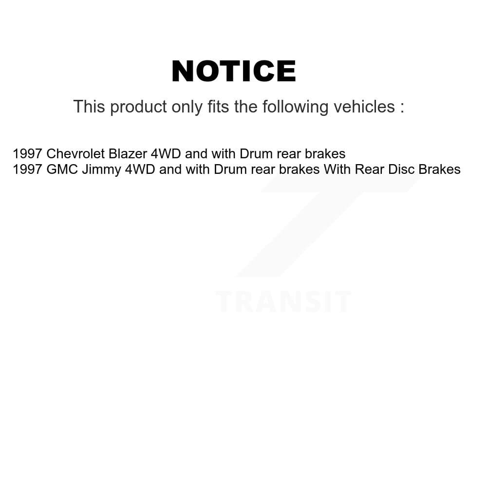 Transit Auto - K8T-103513 - Front and Rear Disc Brake Kits image 24