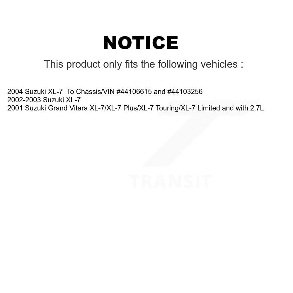 Transit Auto - K8T-103617 - Front and Rear Disc Brake Kits image 24