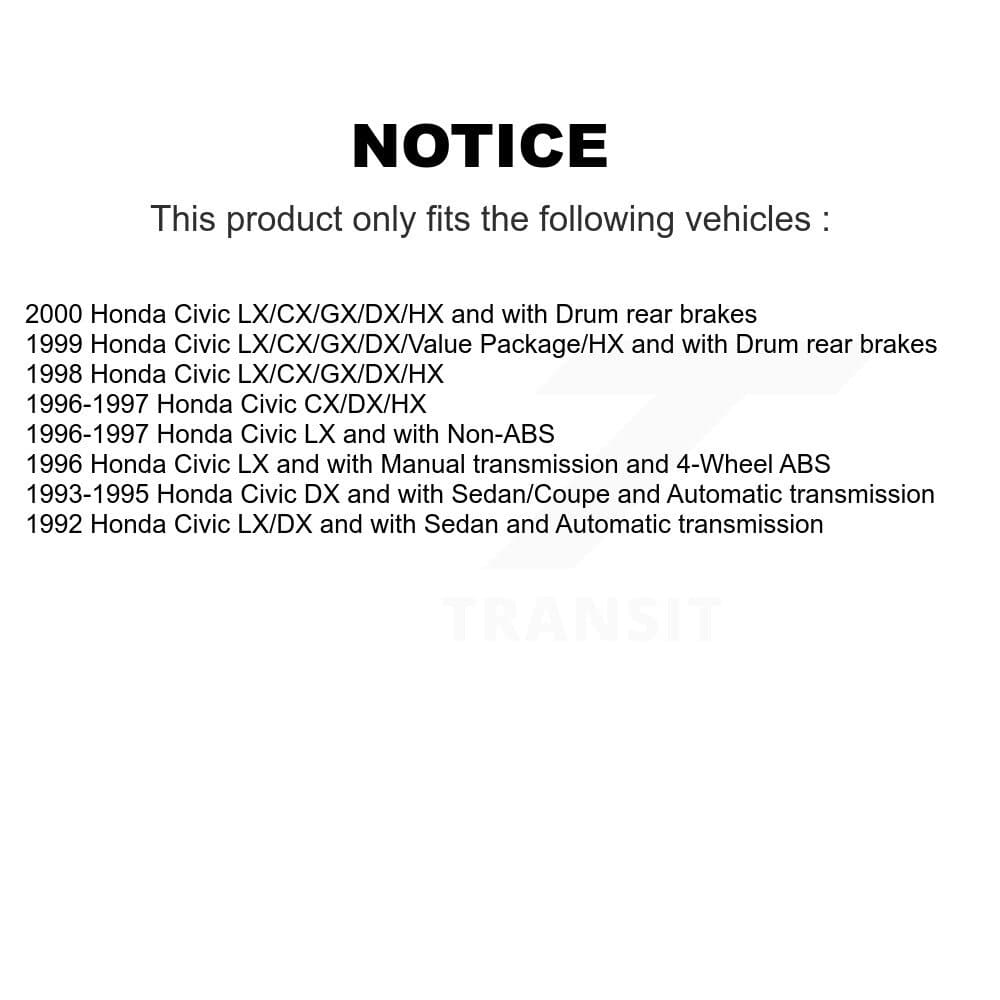 Transit Auto - K8T-103673 - Front and Rear Disc Brake Kits image 24