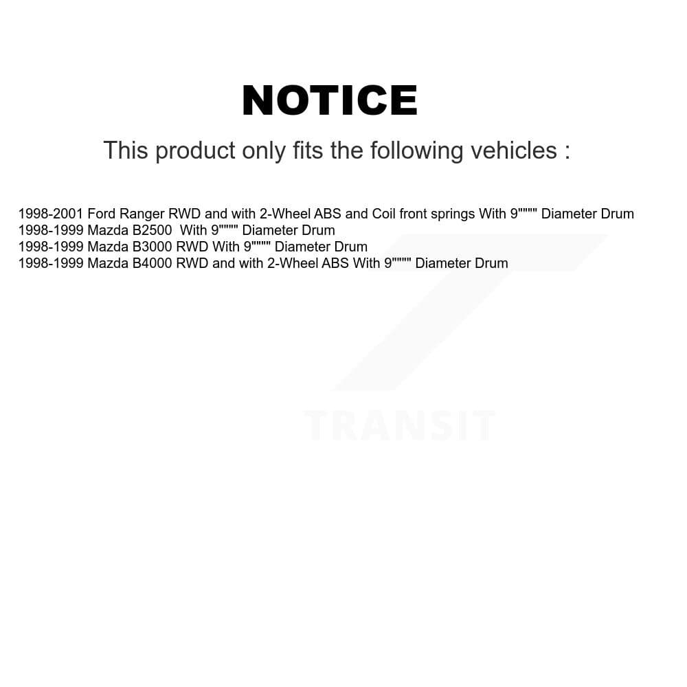 Transit Auto - K8T-103787 - Front and Rear Disc Brake Kits image 24