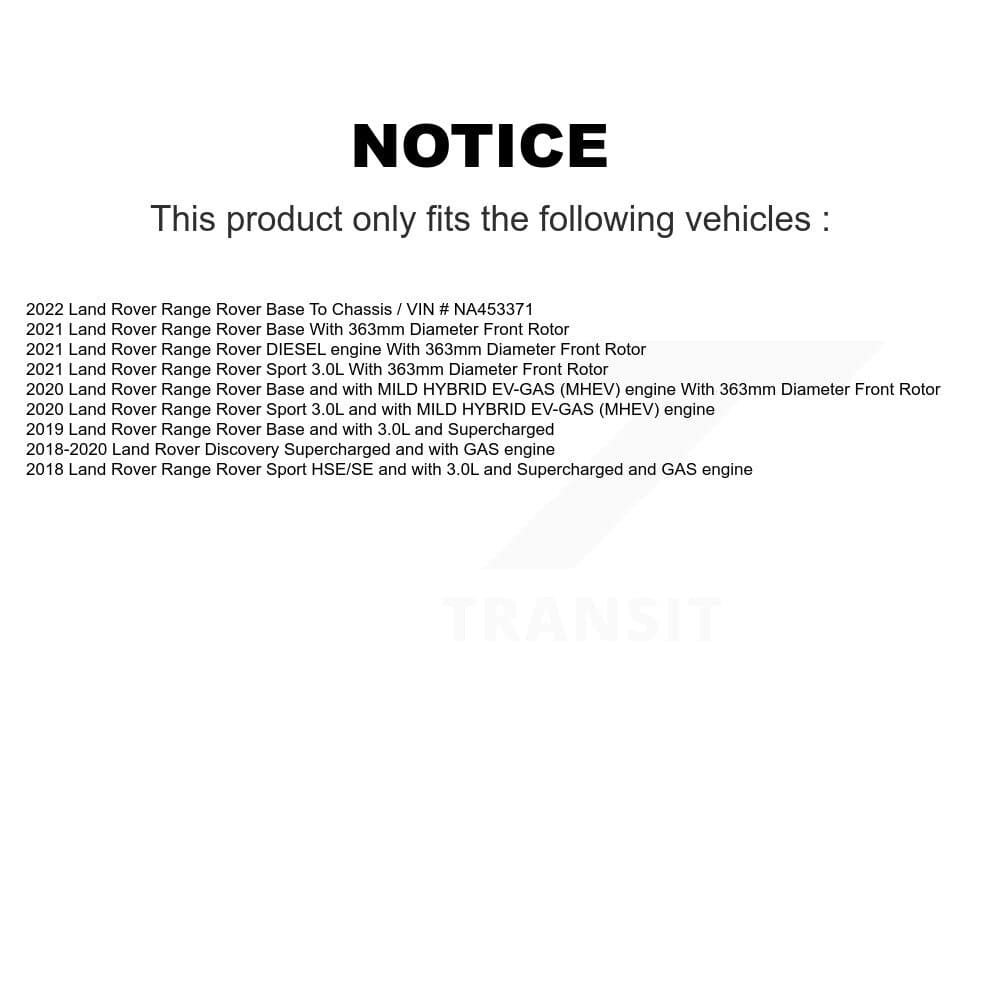 Transit Auto - K8T-104033 - Front Disc Brake Kits image 24