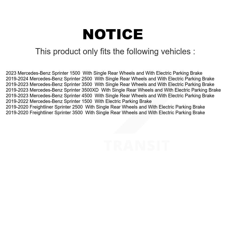 Transit Auto - K8T-104440 - Rear Disc Brake Kits image 24