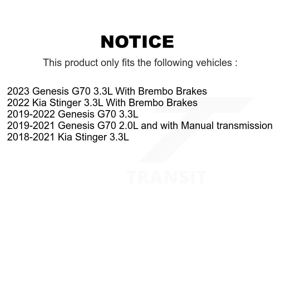 Transit Auto - K8T-104745 - Front Disc Brake Kits image 24