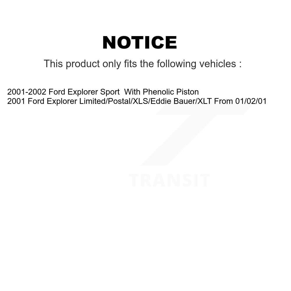 Transit Auto - K8T-105575 - Rear Disc Brake Kits image 24