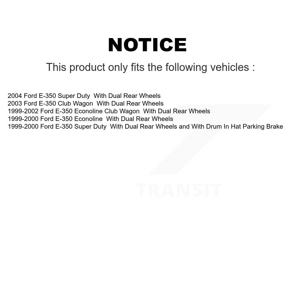 Transit Auto - K8T-105611 - Rear Disc Brake Kits image 24