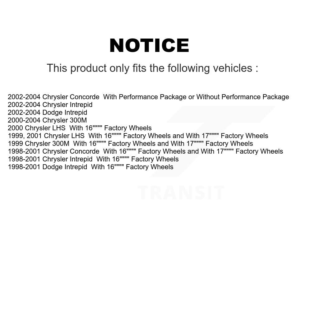 Transit Auto - K8T-105807 - Front Disc Brake Kits image 24