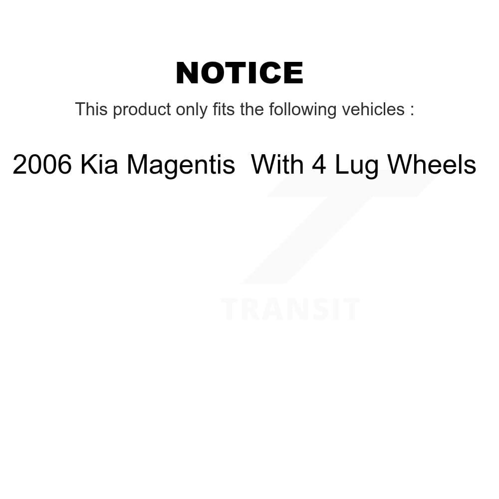 Transit Auto - K8T-106014 - Rear Disc Brake Kits image 24