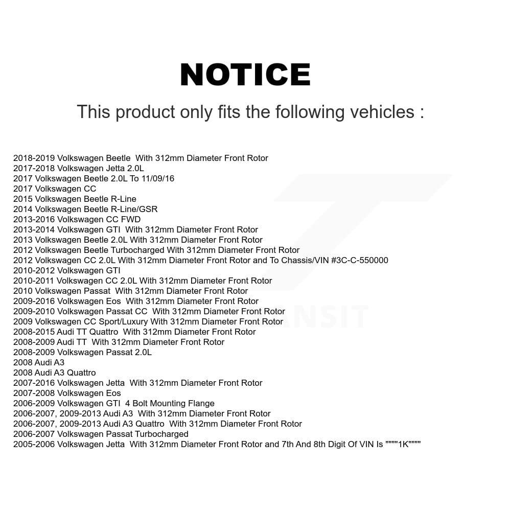 Transit Auto - KBB-100552 - Front Wheel Bearing and Hub Assembly Kits image 24