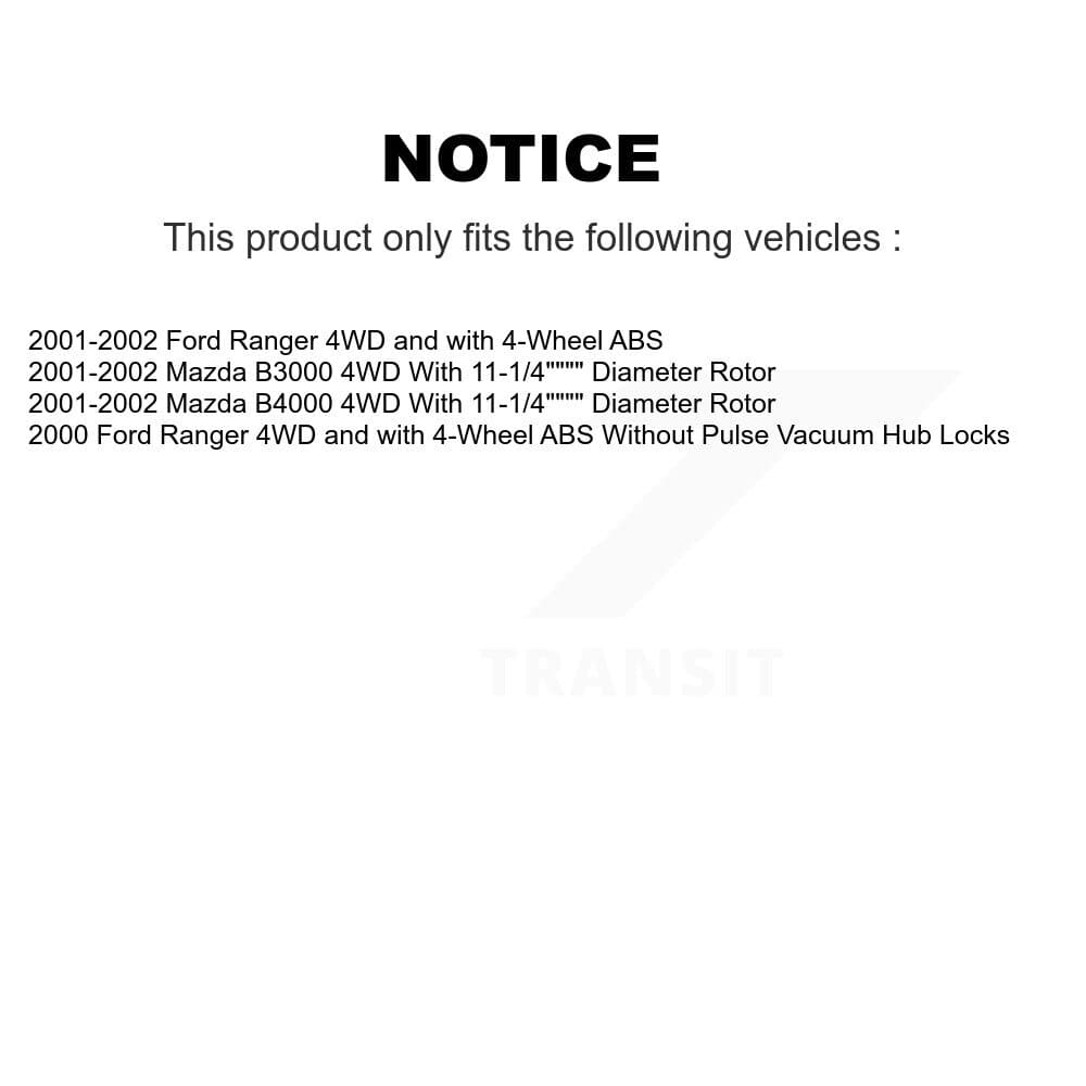 Transit Auto - KBB-100775 - Front Wheel Bearing and Hub Assembly Kits image 24