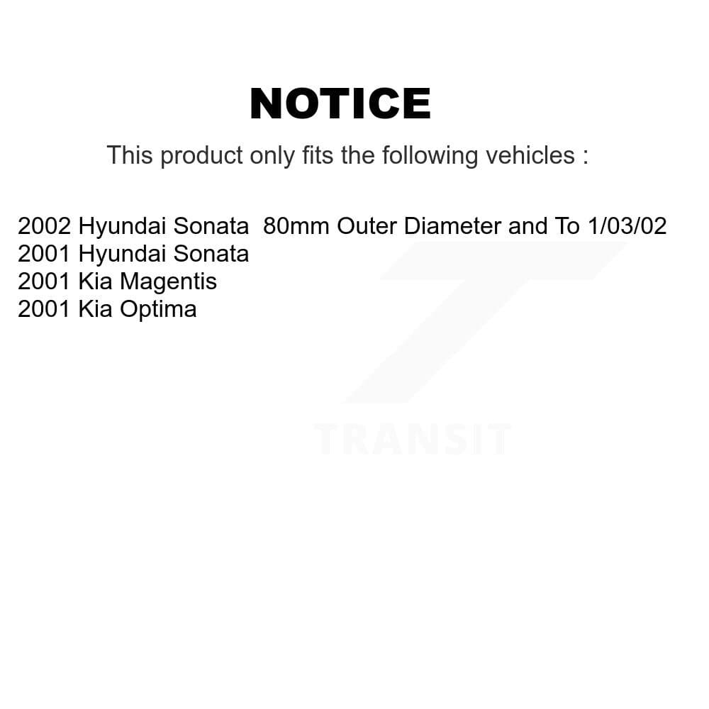 Transit Auto - KBB-102321 - Front Wheel Bearing Kits image 19