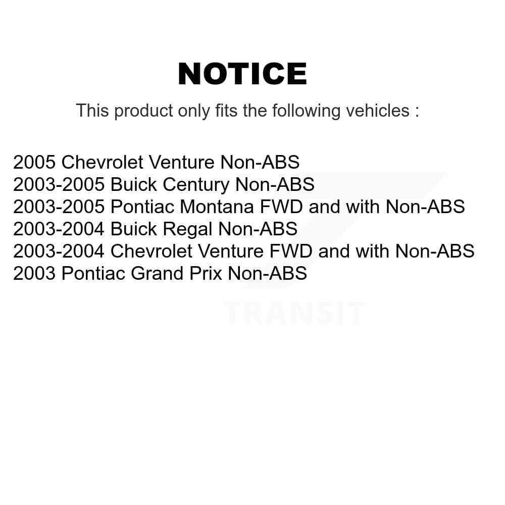 Transit Auto - KBB-103506 - Front Wheel Bearing and Hub Assembly Kits image 19