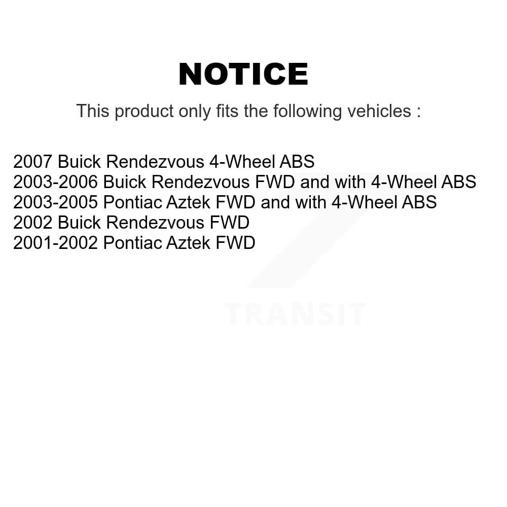 Transit Auto - KBB-103961 - Front Wheel Bearing and Hub Assembly Kits image 19