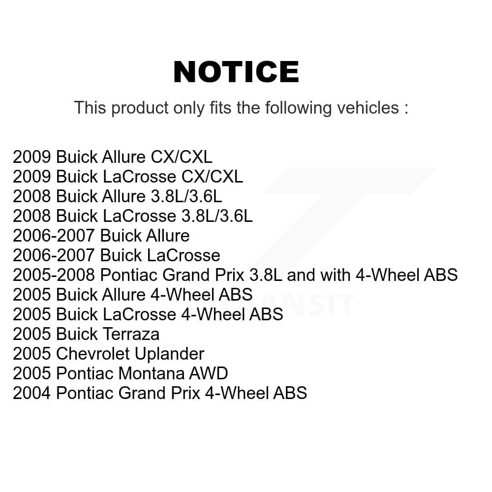 Transit Auto - KBB-103964 - Front Wheel Bearing and Hub Assembly Kits image 19