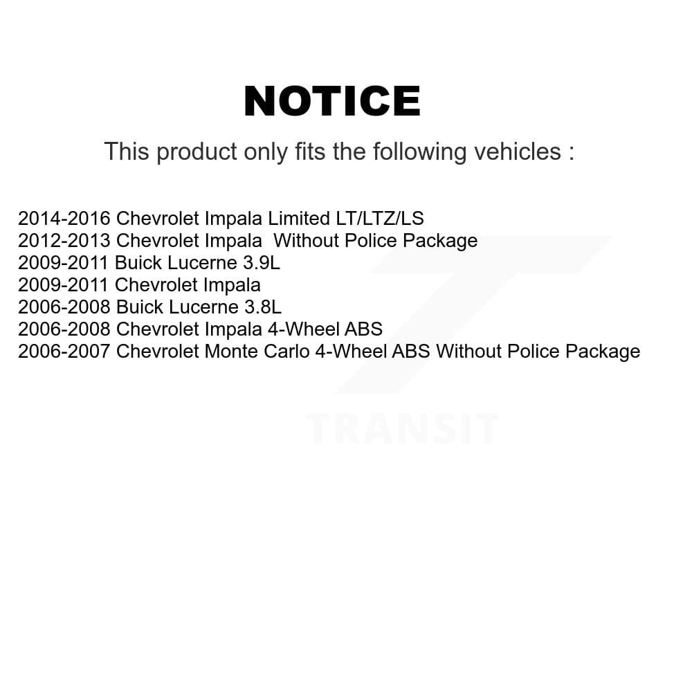 Transit Auto - KBB-103968 - Front Wheel Bearing and Hub Assembly Kits image 19