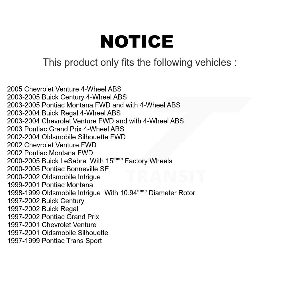 Transit Auto - KBB-104440 - Front Wheel Bearing and Hub Assembly Kits image 24