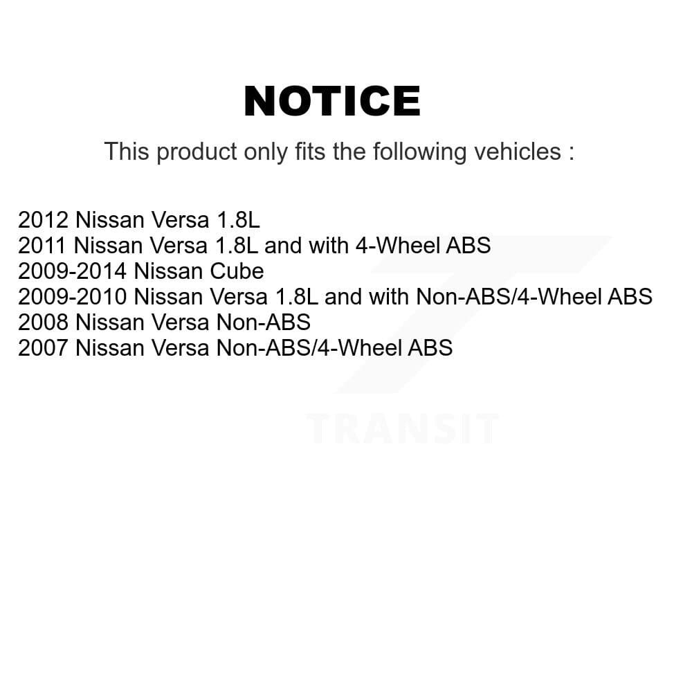 Transit Auto - KBB-104738 - Front Wheel Bearing and Hub Assembly Kits image 24