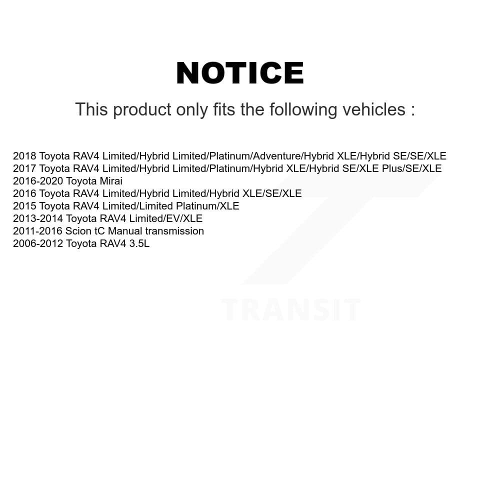 Transit Auto - KBB-105101 - Front Wheel Bearing and Hub Assembly Kits image 19