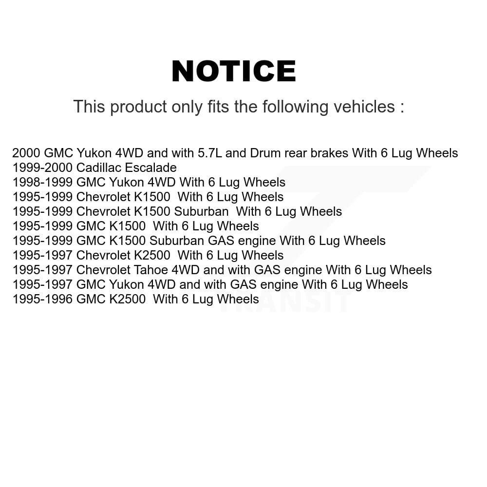 Transit Auto - KBB-105299 - Front Wheel Bearing and Hub Assembly Kits image 19