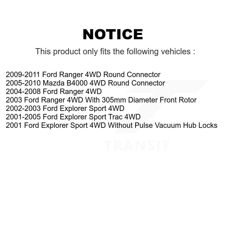 Transit Auto - KBB-105334 - Front Wheel Bearing and Hub Assembly Kits image 19