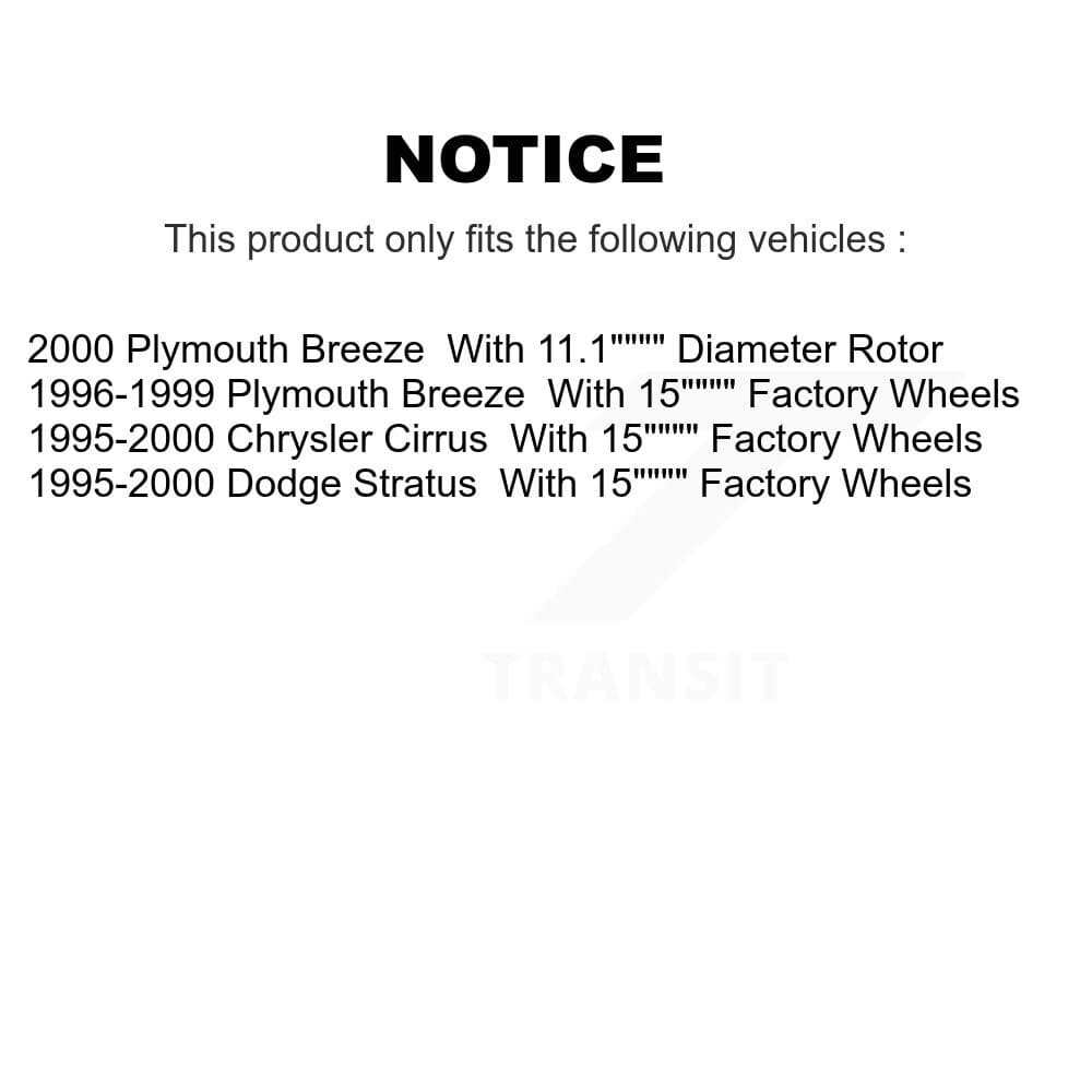 Transit Auto - KBB-105515 - Front Wheel Bearing and Hub Assembly Kits image 19