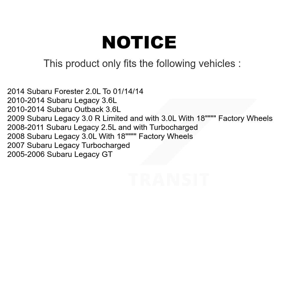 Transit Auto - KBB-105633 - Front Wheel Bearing and Hub Assembly Kits image 19