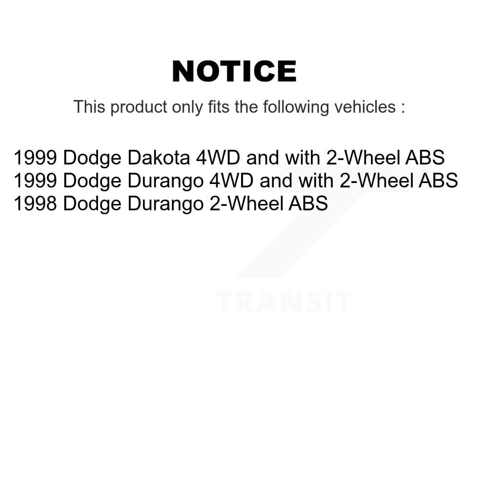Transit Auto - KBB-105862 - Front Wheel Bearing and Hub Assembly Kits image 19