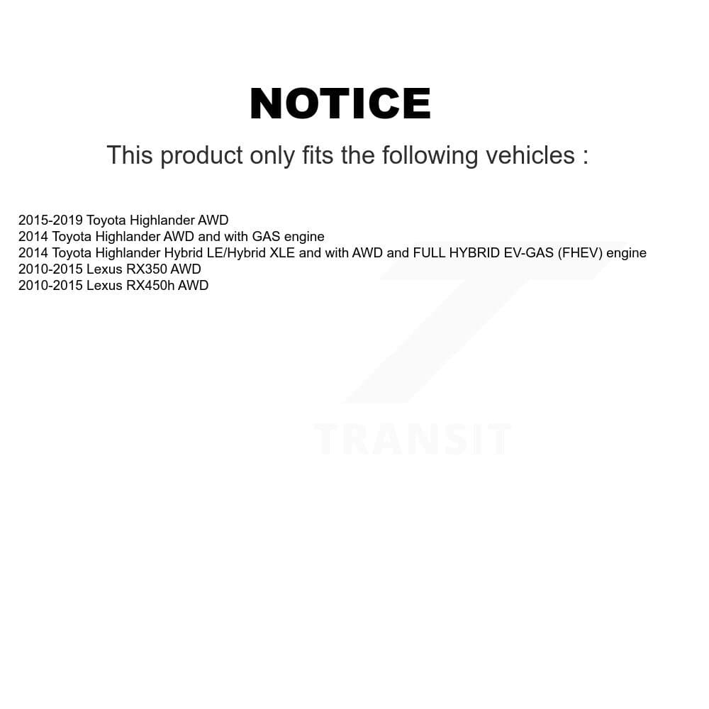 Transit Auto - KBB-106292 - Front and Rear Wheel Bearing Kits image 19