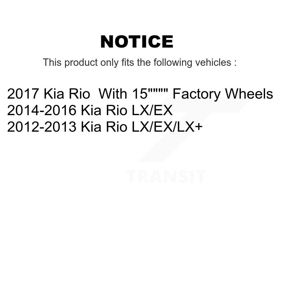 Transit Auto - KBB-106791 - Front and Rear Wheel Bearing Kits image 19