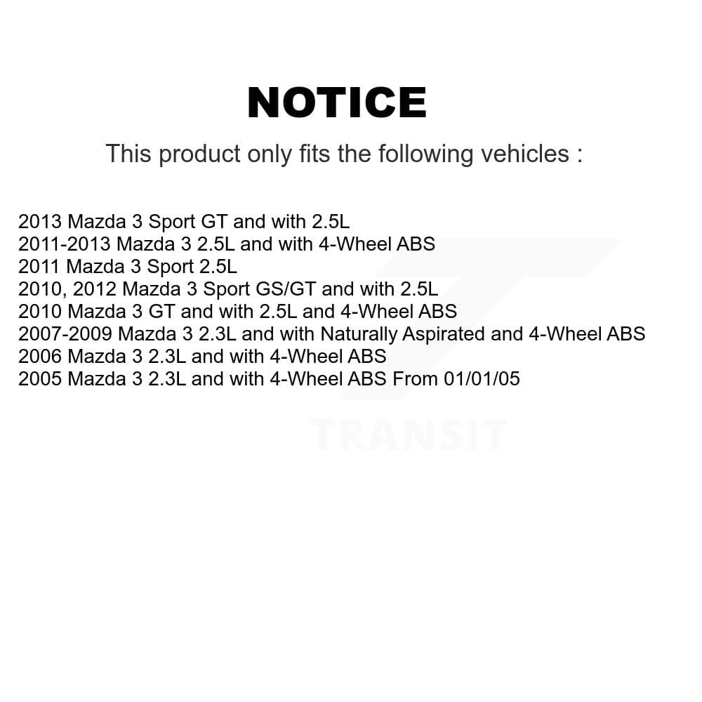 Transit Auto - KBB-107081 - Front and Rear Wheel Bearing Kits image 24