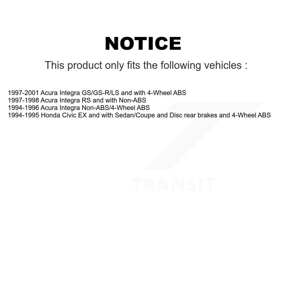 Transit Auto - KBB-107245 - Front and Rear Wheel Bearing Kits image 24