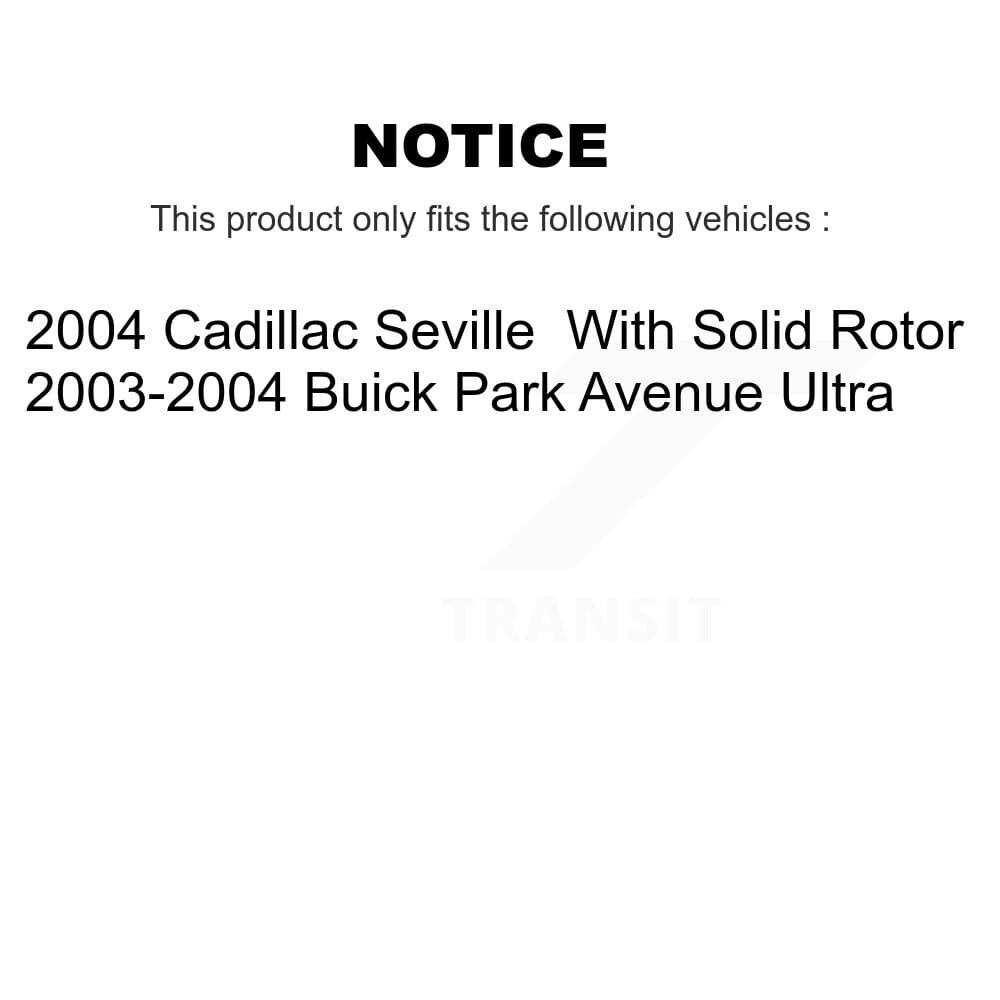 Transit Auto - KBB-108747 - Front and Rear Wheel Bearing and Hub Assembly Kits image 19