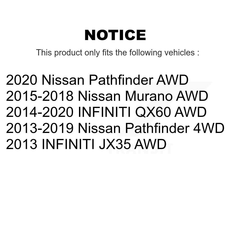 Transit Auto - KBB-109028 - Front and Rear Wheel Bearing and Hub Assembly Kits image 19