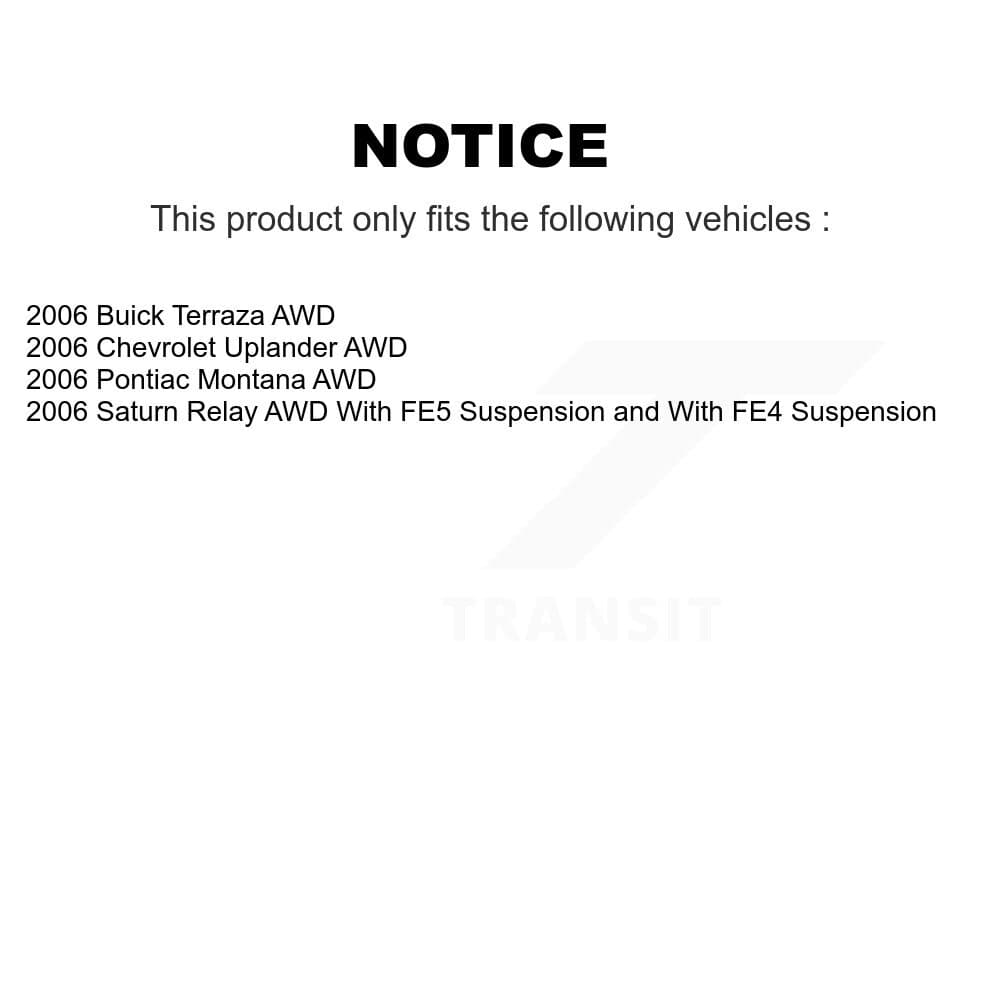 Transit Auto - KBB-109082 - Front and Rear Wheel Bearing and Hub Assembly Kits image 19