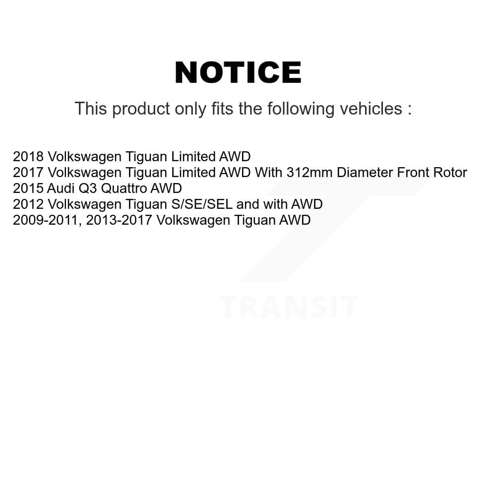 Transit Auto - KBB-109085 - Front and Rear Wheel Bearing and Hub Assembly Kits image 19